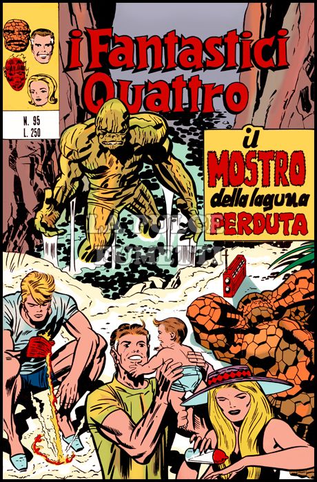 FANTASTICI QUATTRO #    95: IL MOSTRO DELLA LAGUNA PERDUTA